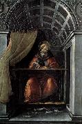 BOTTICELLI, Sandro St Augustine in His Cell china oil painting artist